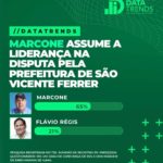 MARCONE ASSUME A LIDERANÇA NA DISPUTA PELA PREFEITURA DE SÃO VICENTE FÉRRER