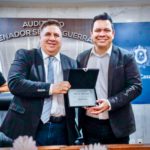 JORNALISTA DANIEL CRUZ RECEBE HOMENAGEM DA ASSEMBLEIA LEGISLATIVA DE PERNAMBUCO