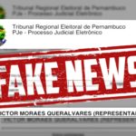 JUSTIÇA ELEITORAL DETERMINA EXCLUSÃO DE FAKE NEWS PUBLICADA PELO CANDIDATO AGLAÍLSON VICTOR