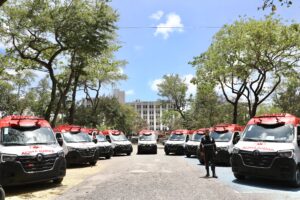 RECIFE RECEBE NOVE AMBULÂNCIAS PARA O SAMU 192