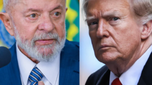 LULA CUMPRIMENTA TRUMP